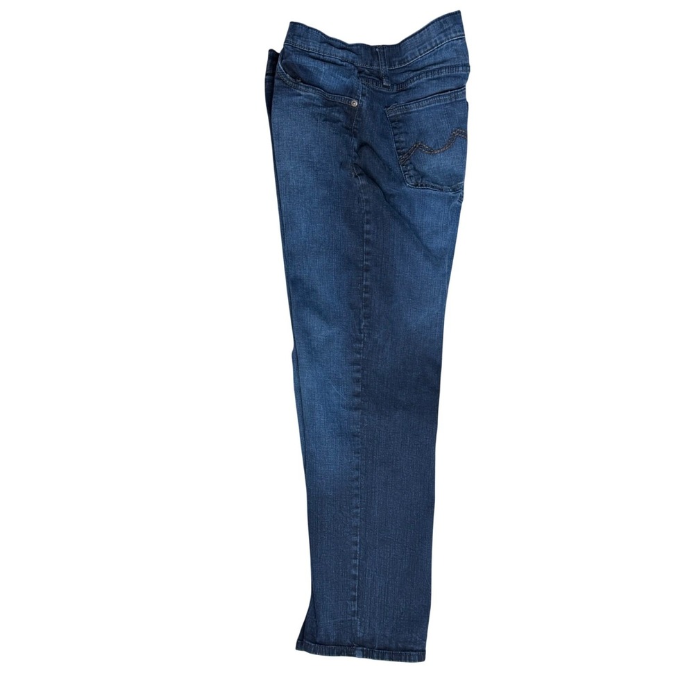 Urban Star Relaxed Straight Leg Jeans Dark Wash Stretch Denim Normcore 36x29